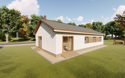 Largo 129 - atypický bungalov pro mladou rodinu